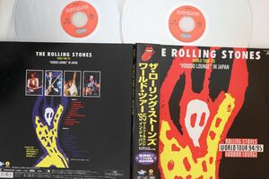 2discs LASERDISC Rolling Stones Voodoo Lounge In Japan TCLP1001 DOLPHIN /01200