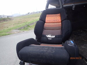旧車 レカロ クラシック idealsitz c 77 kba90024 電動 シート グラデーションカラー 