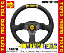 MOMO モモ COMPETITION コンペティション 320mm ブラックエアーレザー ブラックスポーク (C-70_画像2