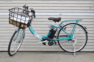 [1 jpy start * unused goods ] Saitama departure Panasonic electric bike Bb *SL 24 -inch interior 3 step shifting gears BE-FSL433G MM S