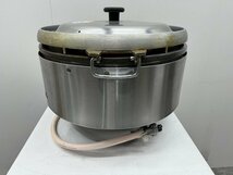 大阪発　リンナイ　業務用ガス炊飯器　RR-50S2　2020年製　G_画像1