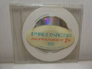 即決！ドイツ盤3”CDシングル！Prince　プリンス　/　Alphabet St.　ステッカースリーヴ　5”アダプター付き