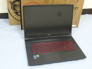 (.-L-1911) MSIge-mingPC Katana GF76 11UD laptop parts lack of equipped not yet operation used 