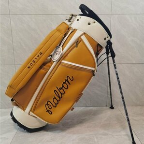 Golf Bag  MALBON/キャディーバック ゴルフバッグ PU レザー,9型，3.5kg,スポーツゴルフバッグの画像3