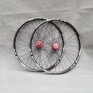 MTB mountain bike. aluminium alloy wheel 24/26/27.5/29 -inch .. was done bearing disk brake wheel set 