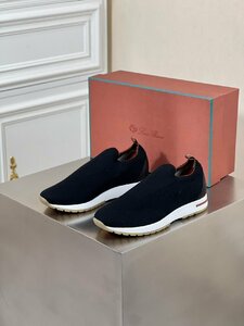 Loro Piana　ロロピアーナ　靴　メンズ　スニーカー　スポーツシューズ　ウール使用　軽い　39-44　サイズ選択可能