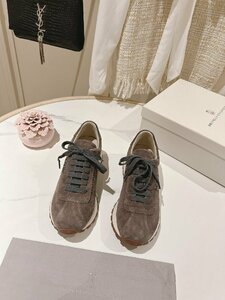 ブルネロクチネリ　BRUNELLO CUCINELLI レディース　スニーカー　レザー　スエード　35-42　サイズ選択可能