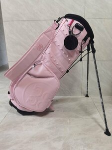 G/4 G/FORE キャディバッグ 9インチ　PUレーザー　4kg　新品未使用品 スタンド型　５分割　ピンク