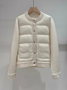 Loro Piana　ロロピアーナ　レディース　ダウンコート　ニット　シンプル　新品　S-L　サイズ選択可能