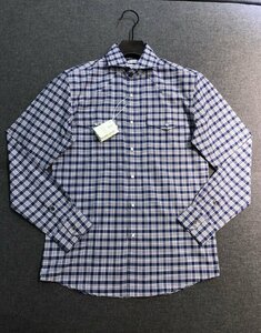 ブルネロクチネリ　BRUNELLO CUCINELLI メンズ　チェック柄シャツ　長袖　ビジネス　新品　M-XXL　サイズ選択可能