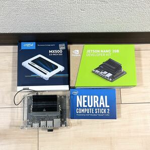 【used品】crucial CT500MX500SSD1 500GB 2.5 SSD SATA / INTEL NEURAL compute stick2 / NVIDIA JETSON NANO 2GB / P3541の画像1