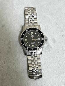 【希少品】TAG HEUER タグホイヤー professional 200m WD1210-G-201