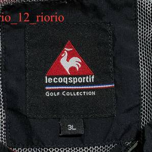 289 le coq sportif GOLF COLLECTION ルコックスポルティフゴルフコレクション 大きいサイズ ジップアップジャケット size3Lの画像7