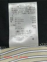 365　TAKEO KIKUCHI　タケオキクチ　ドッキングクルーネックシャツ　プルオーバー　異素材切り替えシャツ　sizeL_画像7