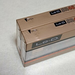 【未開封テープ同梱可】日立 Lo-D SR46 TYPE Ⅰ ノーマルカセットテープ 2本セット 未使用 動作未確認 現状品 ノーマルテープ ヴィンテージの画像4