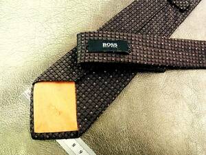 *bv1318* superior article *[BOSS]hyu-go* Boss [ popular super small narrow tie ] necktie 