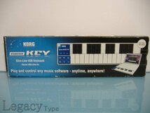 【KORGコルグ nanoKEY　モバイルキーボード MIDIコントローラ】_画像2