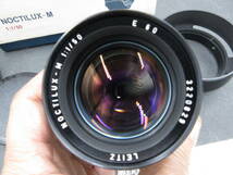 元箱付き　極美品　Leica　ライカ　 NOCTILUX-M 50ｍｍｆ1.0 11821　CANADA_画像3