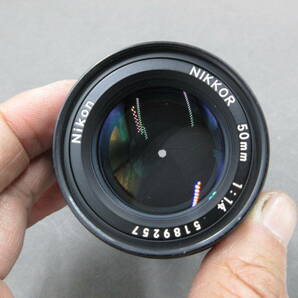 極美品 NIKKOR 50mm f1.4 Ai-S レンズの画像3