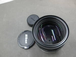  ultimate beautiful goods large diameter NIKKOR 105mm f1.8 Ai-s lens 