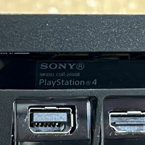 SONY PS4 PlayStation CUH-2000B 本体 背面ボタン 置型充電器 ソフト付き 仁王 ファークライ6 ジェットブラック 初期化済み プレステの画像2