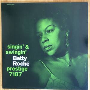 Betty Roche / Singin' & Swingin' LP レコード Prestige OJC再発