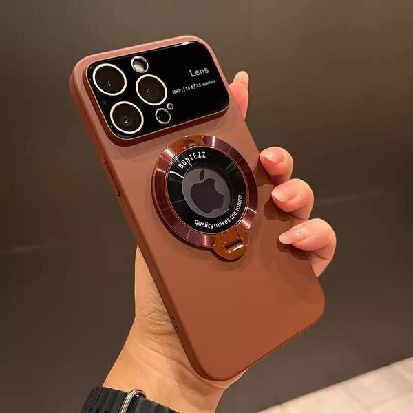 選べる6色展開 iPhone 15 plus ケース アイフォン15 プラス ケース iPhone15 plus カバー レンズ保護 スタンド付き MagSafe充電 r