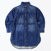 正規品/新品/未使用/8Yサイズ■訳ありアウトレット品■タグ付き/定価24,200円■DIESEL ディーゼルキッズガール デニムシャツワンピース 826_画像2