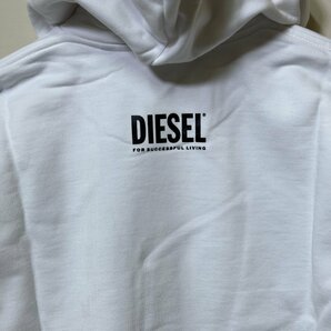 正規品/新品/未使用/XSサイズ■タグ付き/訳ありアウトレット品■定価28,600円■DIESELディーゼル メンズ スウェット パーカー プリントN332の画像8