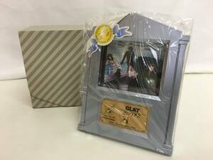 ☆未使用保管品　GLAY グレイ　『グロリアス』　オルゴール付きフォトフレーム　フォトスタンド ミュージシャン バンド アーティスト J-POP