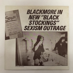 ☆LPレコード Rainbow Blackmore In New Black Stockings Sexism Outrage リッチーブラックモア レインボー 洋楽 ハードロック