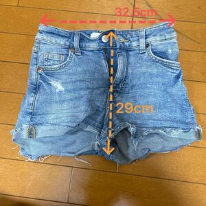 ショートパンツ デニム デニムショートパンツ 半ズボン　H&M