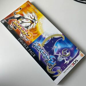 新品　3DS ポケットモンスター　サン & ムーン　ダブルパック double pack 