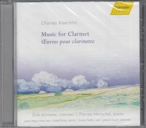 [CD/Hanssler]ケクラン:クラリネット・ソナタ第1番Op.85&クラリネット・ソナタ第2番Op.86他/D.アルトマン(cl)&F.ヘンシェル(p) 1999-2003
