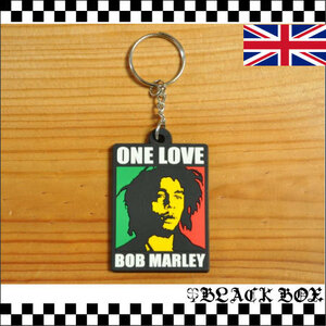 英国 インポート ラバー キーホルダー キーリング BOBMARLEY ボブマーリー REGGAE SKA レゲエ スカ ENGLAND イギリス UK GB 006