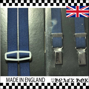 英国製 BRACES ブレイセス ブレイシス SUSPENDER サスペンダー H型 H形 幅18mm MADE IN ENGLAND イギリス UK GB イングランド SKINS PUNK 6