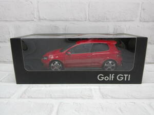 ミニカー　1/18　フォルクスワーゲン　VW　ゴルフ6 GTI　GolfⅥ GTI レッド ディーラー正規品　モデルカー