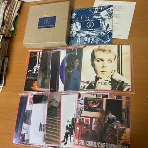 12枚揃 美盤)THE STYLE COUNCIL SINGLES ザ・スタイル・カウンシル | 7インチ BOX | 歌詞対訳ブックレット付 外箱シミ有