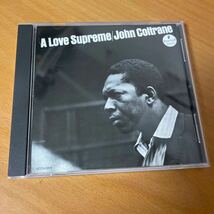 CD ジャズ0419) A LOVE SUPREME JOHN COLTRANE ジョン コルトレーン 至上の愛 美盤 蔵出 ケース少スレ有_画像3