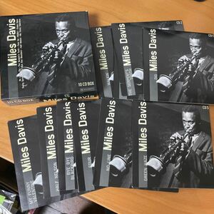 CD 10枚組 BOX ジャズ0419) JUST SQUEEZE ME Miles Davis 10 CD BOX 美盤 蔵出 ケース少スレ有