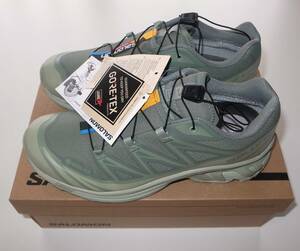 SALOMON XT-6 GTX ゴアテックス 25.5cm DESERT SAGE khaki green