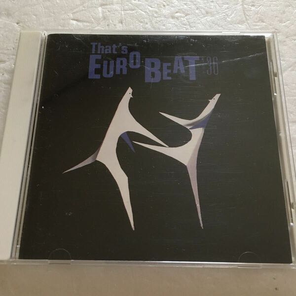 ☆ネコポス送料込☆ザッツユーロビートVol.36 ☆that's EUROBEAT vol.36 ☆ALCB610☆ALFA☆希少CD☆