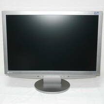 送料無料 美品 ナナオ EIZO HD2451W 8571時間 新品保護パネルFP-2400W付き_画像1