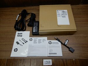 新品未使用品★HP★65W 19.5Ｖ-3.33AノートPC用ＡＣアダプタ-★外径約4.5mm 内径約3mm青ピン端子★変換アダプター付