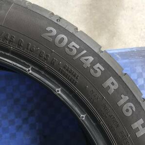 205/45R16 83H 2016年39週 【6.0分山】 コンチネンタル CONTINENTAL Conti ECO Contact5 2本セット♪ の画像6