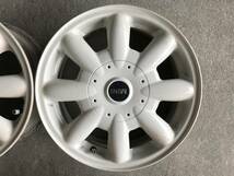 BMW MINI クーパー 純正 15×5.5J+45/4H/100/ハブ径56㎜ R50 R51 R53 R54 R55 R56 R57 R58 ミニワゴン・等に他 4本セット♪ _画像4