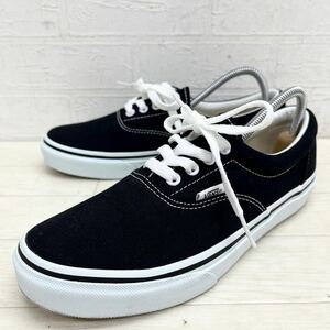 1419◎ VANS バンズ オーセンティック 靴 シューズ スニーカー ローカット フラット ソール カジュアル ブラック レディース24.0