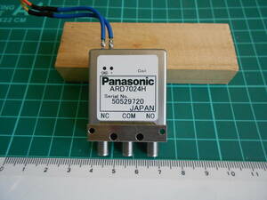 Panasonic ARD7024H RD同軸スイッチ 同軸リレー 4.5V ジャンク品