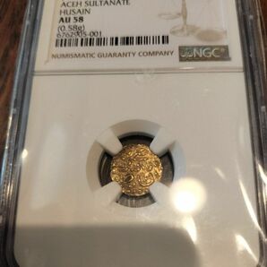 インドネシア クパン金貨 NGC 鑑定済み AU58 アンティークコイン