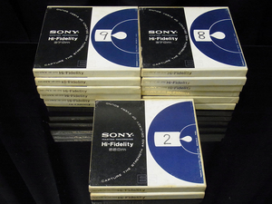 SONY ソニー 7号 オープンリールテープ 14本セット ジャンク品